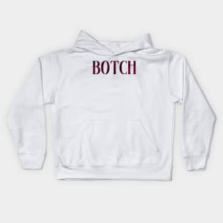 Botch - Simple Typography Style Kids Hoodie